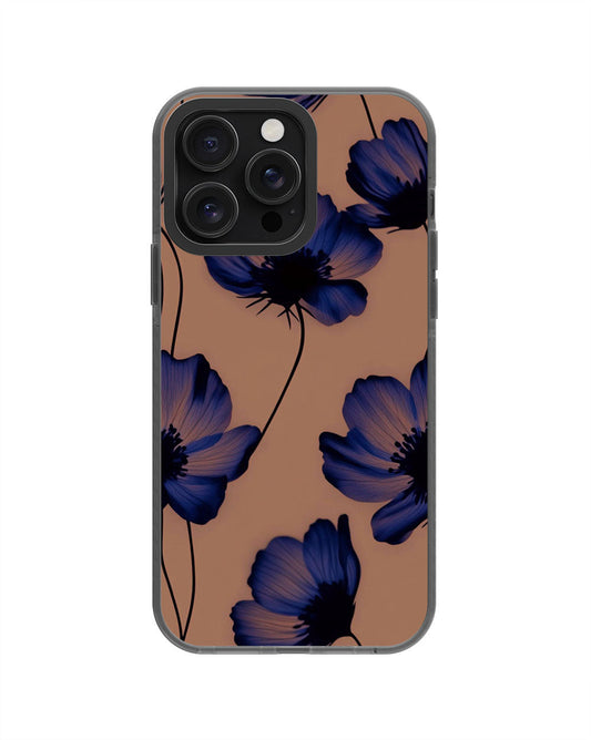 Latest 3rd-Generation Pop Tough Matte Flowers iPhone Case (MagSafe-Compatible) [Back Cover Only]