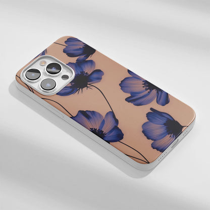 Latest 3rd-Generation Crystal Tough Glossy Flowers iPhone Case