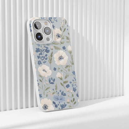 Latest 3rd-Generation Crystal Tough Glossy Flowers iPhone Case