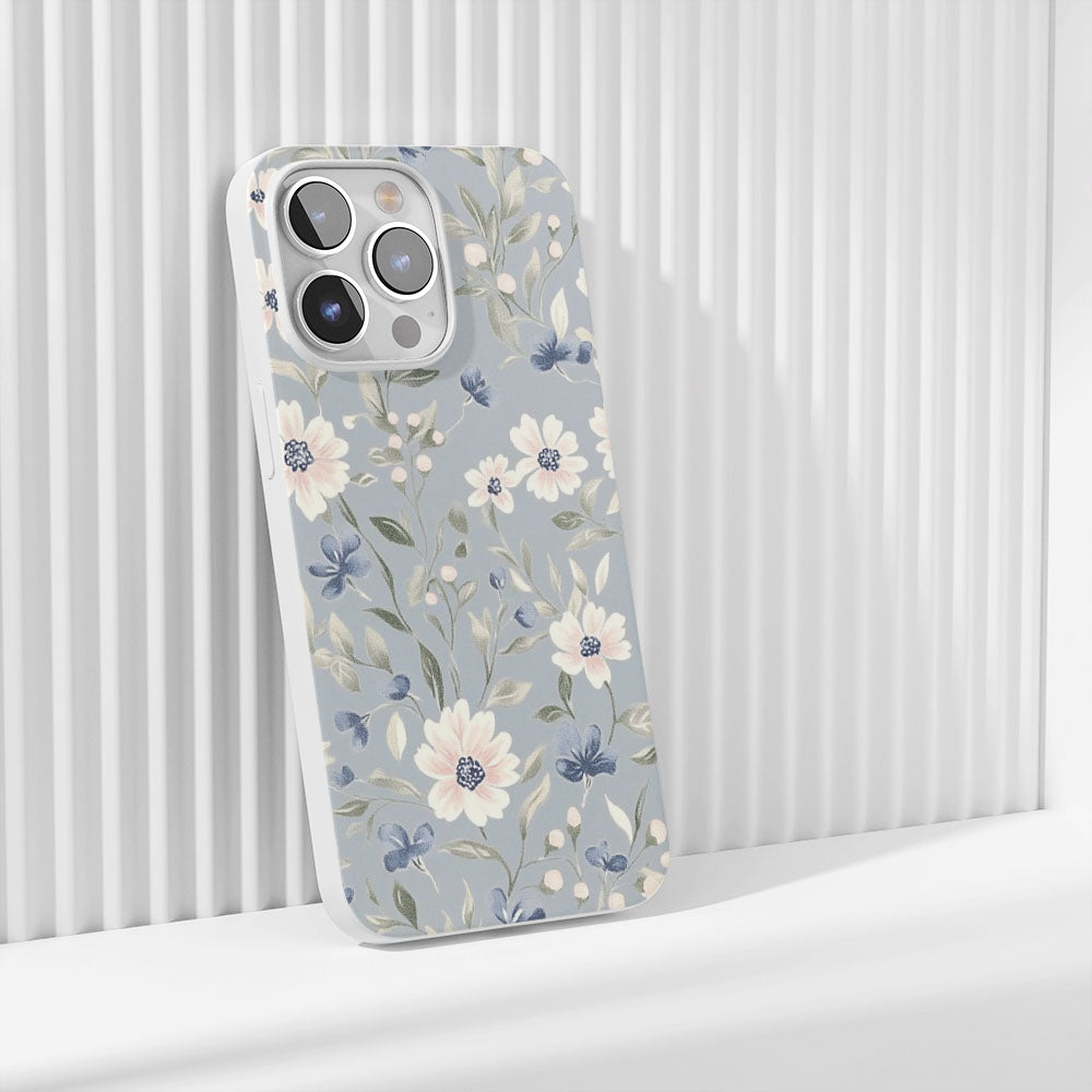 Latest 3rd-Generation Crystal Tough Glossy Flowers iPhone Case