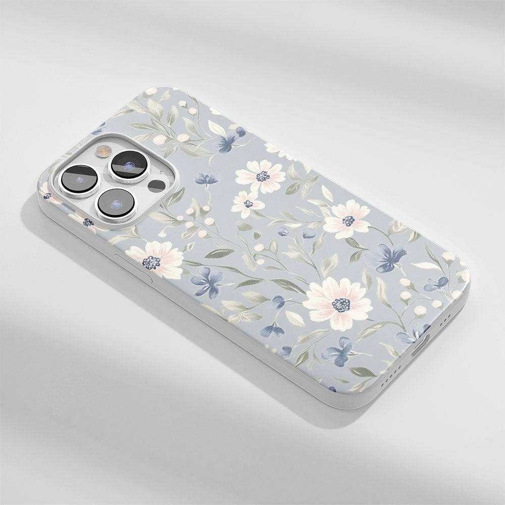 Latest 3rd-Generation Crystal Tough Glossy Flowers iPhone Case