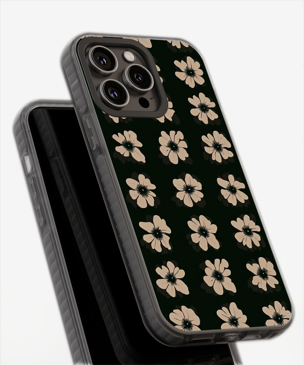 Latest 3rd-Generation Pop Tough Matte Flowers iPhone Case (MagSafe-Compatible)