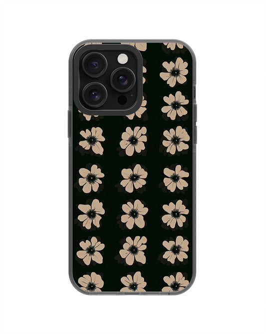 Latest 3rd-Generation Pop Tough Matte Flowers iPhone Case (MagSafe-Compatible) [Back Cover Only]
