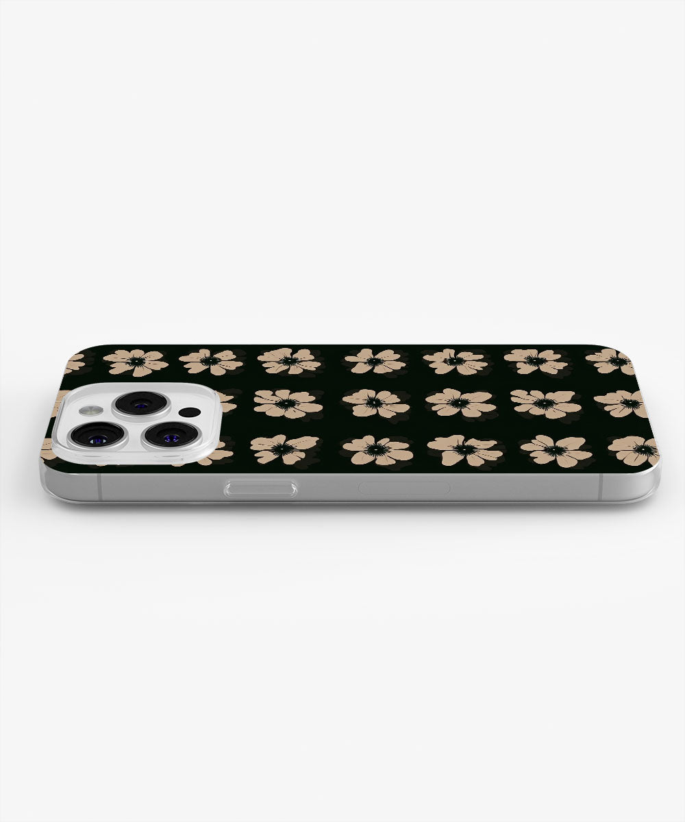 Latest 3rd-Generation Crystal Tough Glossy Flowers iPhone Case (MagSafe-Compatible)