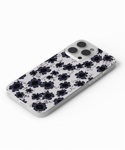 Latest 3rd-Generation Crystal Tough Glossy Flowers iPhone Case (MagSafe-Compatible)