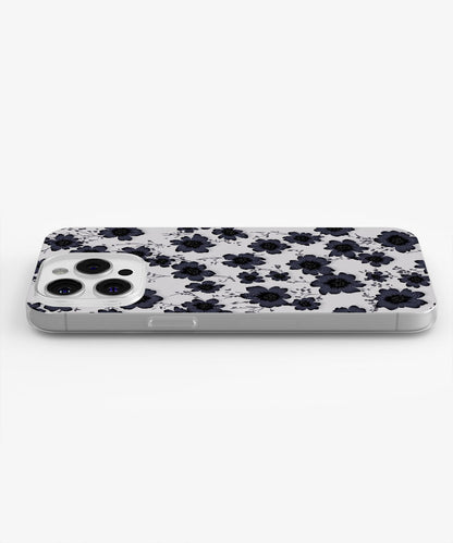 Latest 3rd-Generation Crystal Tough Glossy Flowers iPhone Case (MagSafe-Compatible)