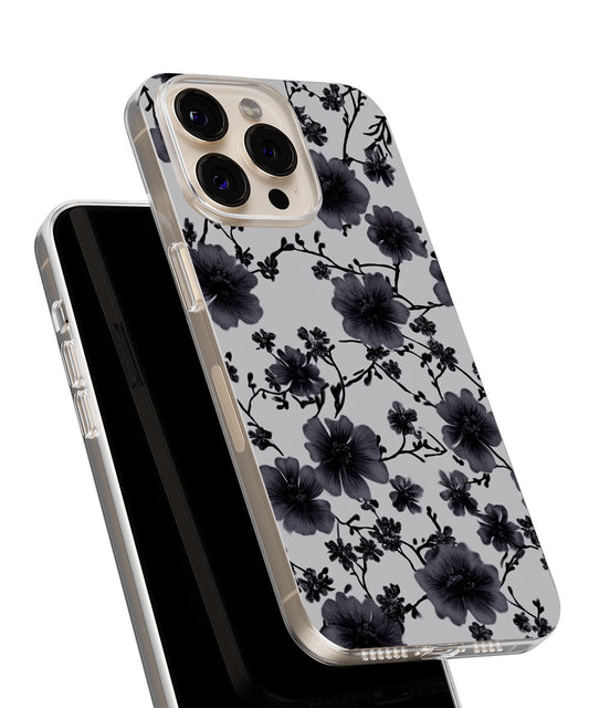 Latest 3rd-Generation Crystal Tough Glossy Flowers iPhone Case (MagSafe-Compatible)
