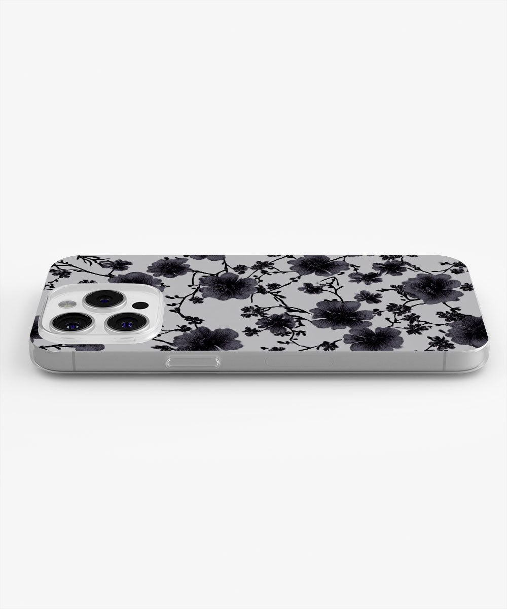 Latest 3rd-Generation Crystal Tough Glossy Flowers iPhone Case (MagSafe-Compatible)