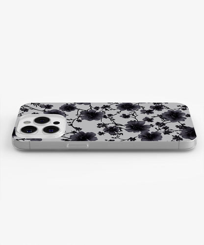 Latest 3rd-Generation Crystal Tough Glossy Flowers iPhone Case (MagSafe-Compatible)