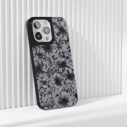 Industry-Level Tough Matte Flowers iPhone Case