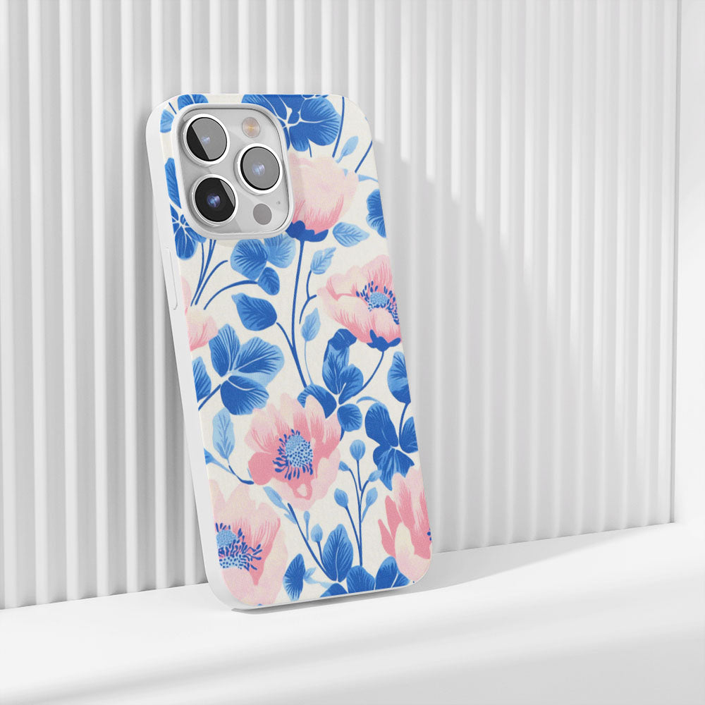 Latest 3rd-Generation Crystal Tough Glossy Flowers iPhone Case