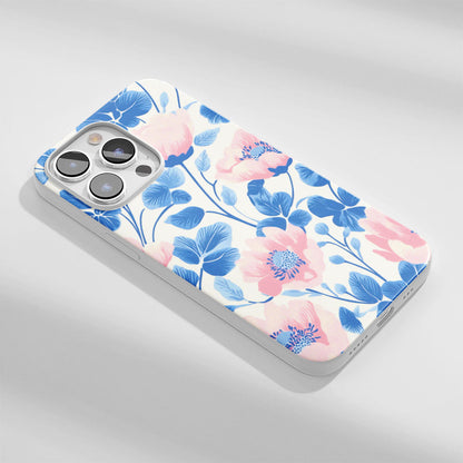 Latest 3rd-Generation Crystal Tough Glossy Flowers iPhone Case