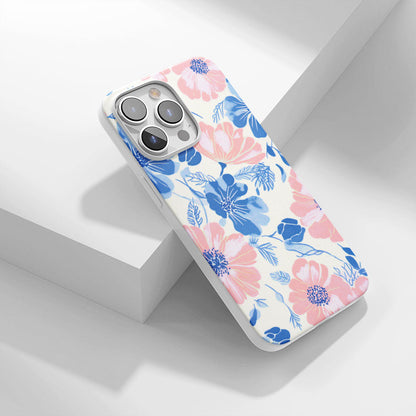 Latest 3rd-Generation Crystal Tough Glossy Flowers iPhone Case