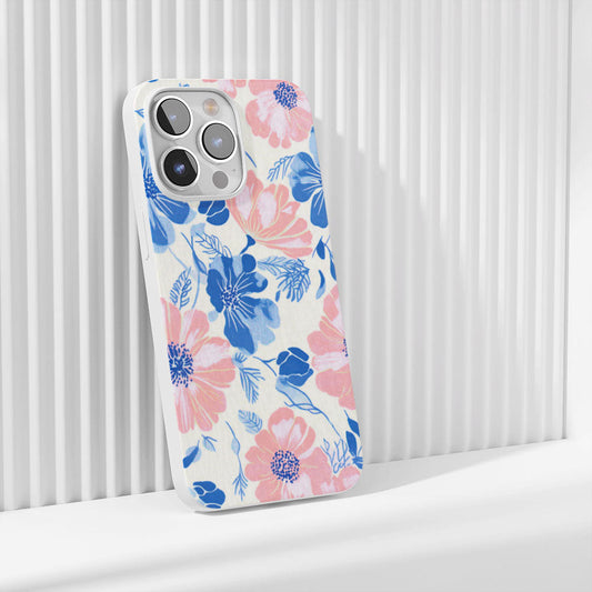 Latest 3rd-Generation Crystal Tough Glossy Flowers iPhone Case