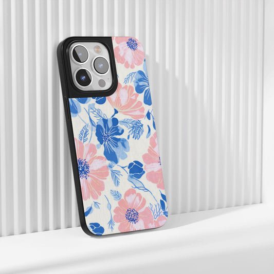 Industry-Level Tough Matte Flowers iPhone Case