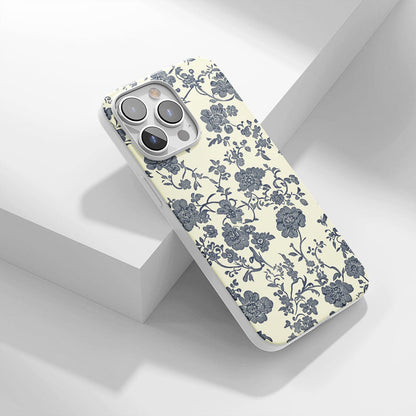 Latest 3rd-Generation Crystal Tough Glossy Flowers iPhone Case