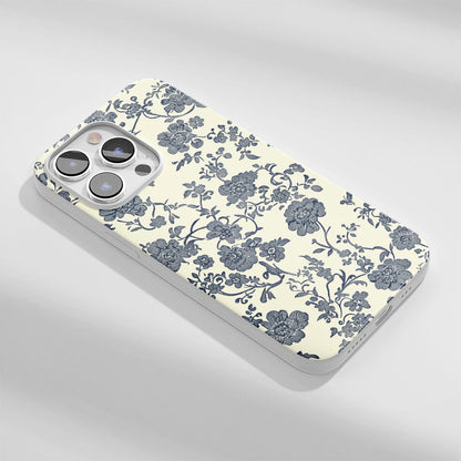 Latest 3rd-Generation Crystal Tough Glossy Flowers iPhone Case