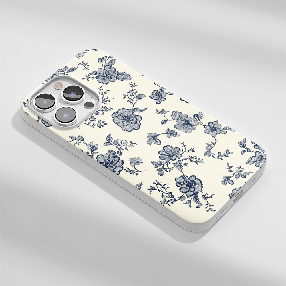 Latest 3rd-Generation Crystal Tough Glossy Flowers iPhone Case