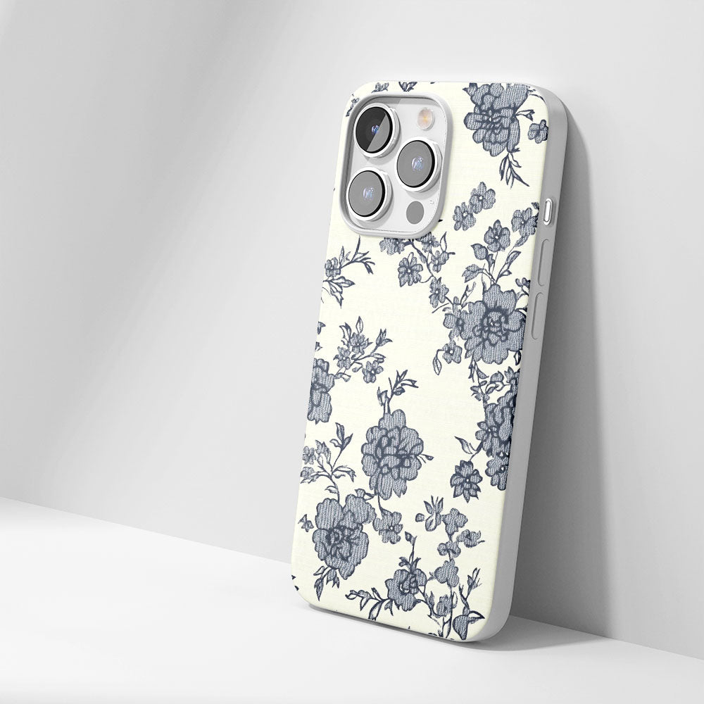 Latest 3rd-Generation Crystal Tough Glossy Flowers iPhone Case