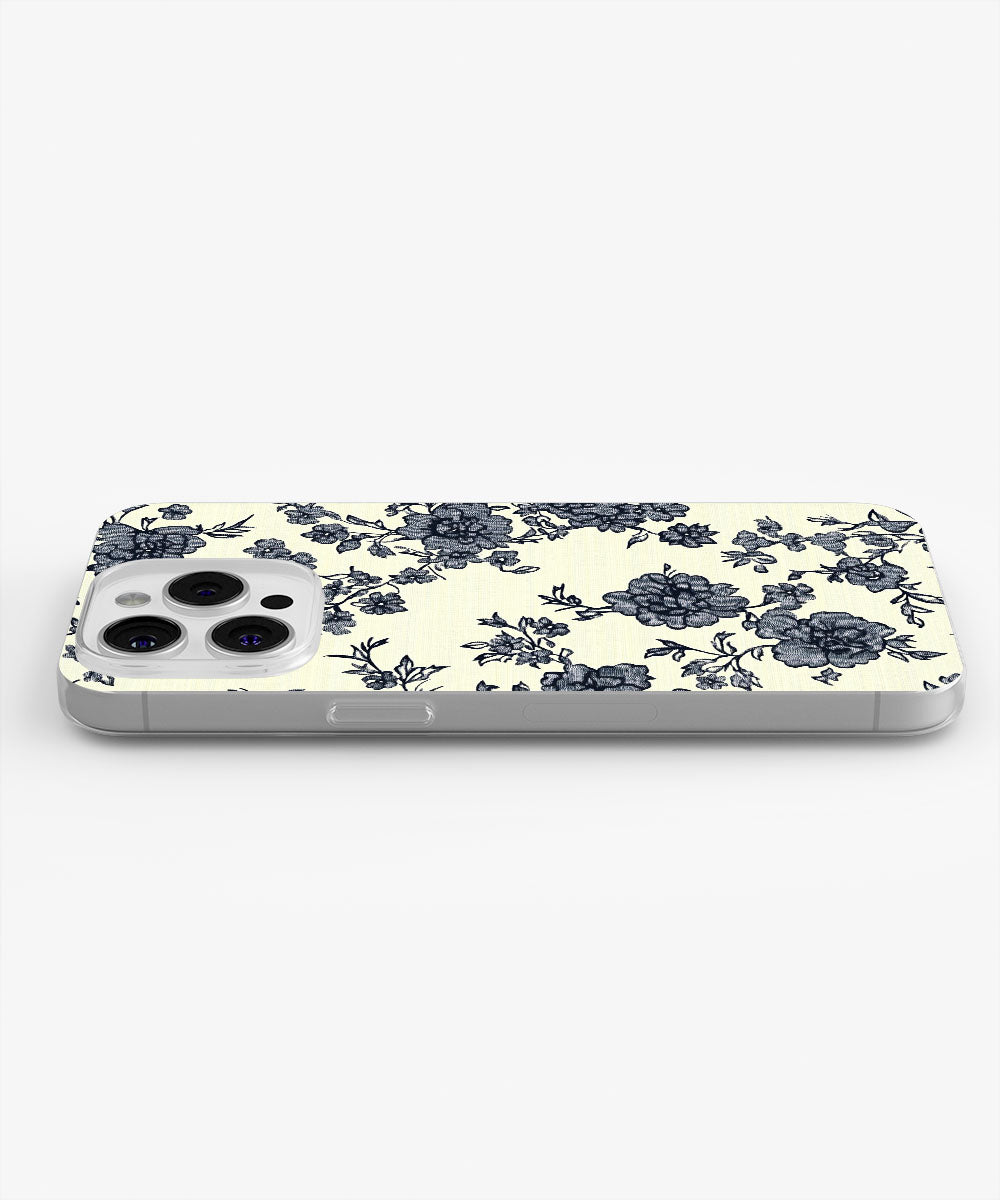 Latest 3rd-Generation Crystal Tough Glossy Flowers iPhone Case (MagSafe-Compatible)