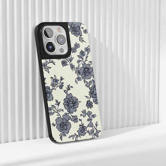 Industry-Level Tough Matte Flowers iPhone Case