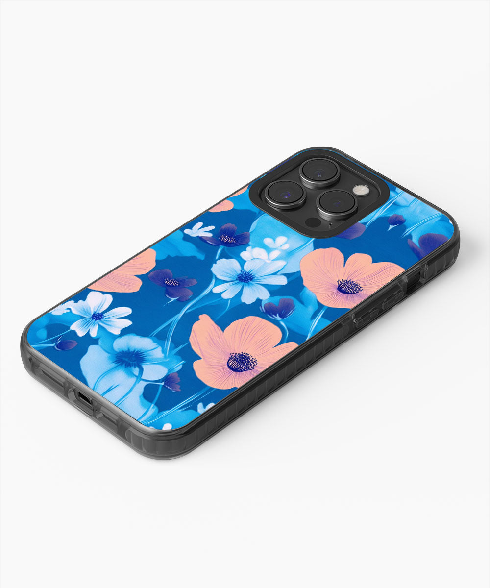 Latest 3rd-Generation Pop Tough Matte Flowers iPhone Case (MagSafe-Compatible)