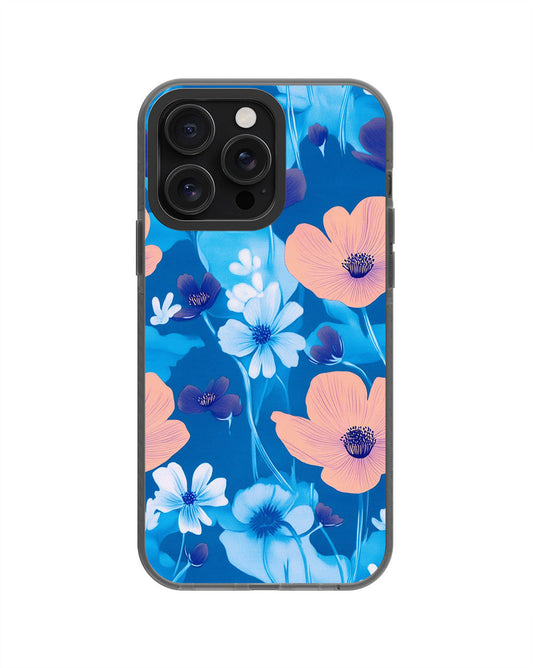 Latest 3rd-Generation Pop Tough Matte Flowers iPhone Case (MagSafe-Compatible) [Back Cover Only]