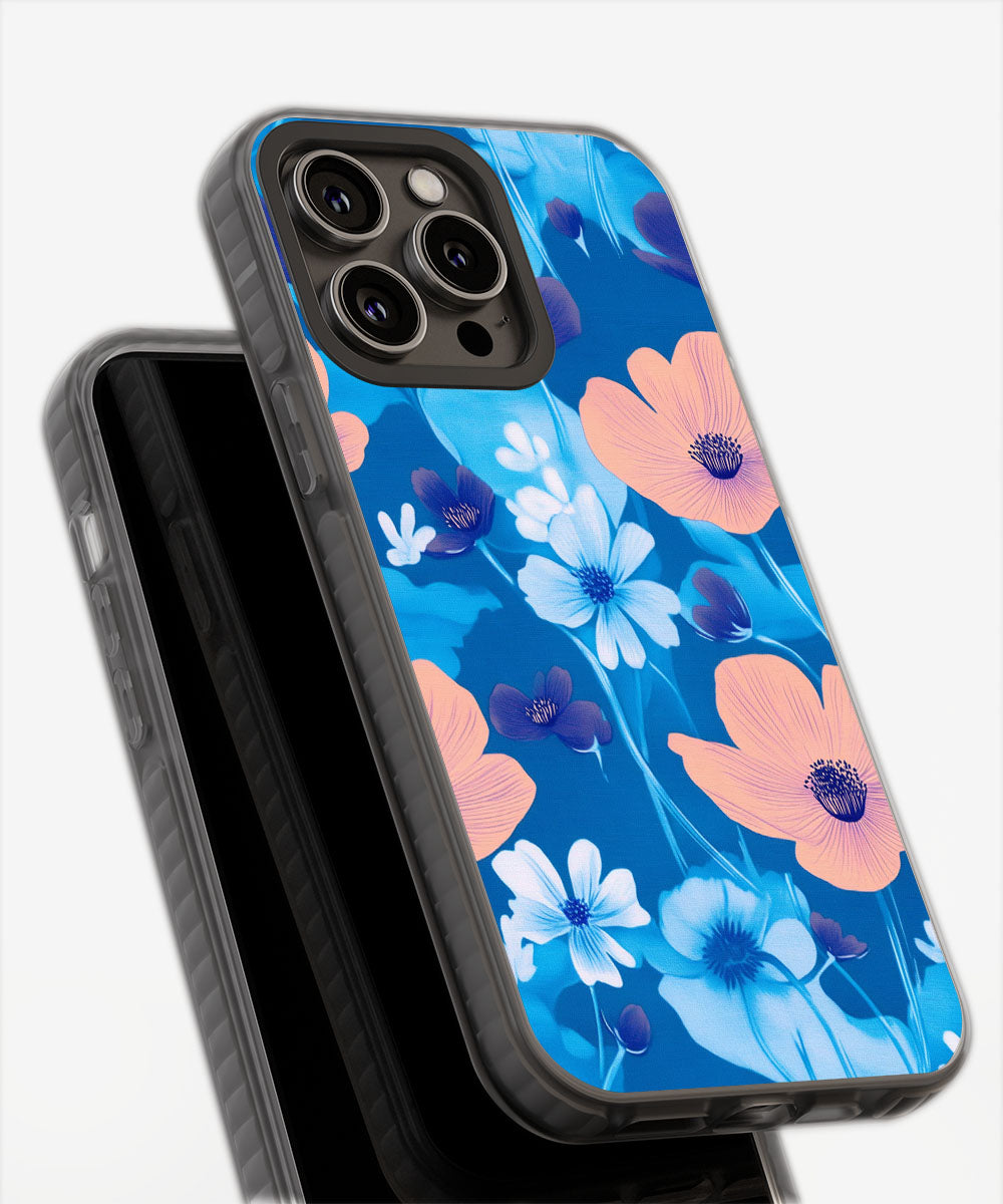 Latest 3rd-Generation Pop Tough Matte Flowers iPhone Case (MagSafe-Compatible)