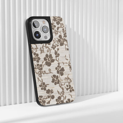 Industry-Level Tough Matte Flowers iPhone Case