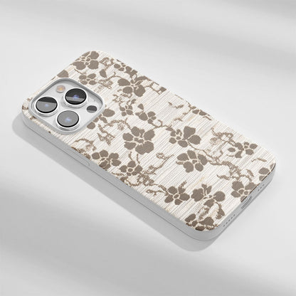 Latest 3rd-Generation Crystal Tough Glossy Flowers iPhone Case