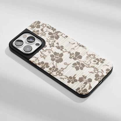 Industry-Level Tough Matte Flowers iPhone Case