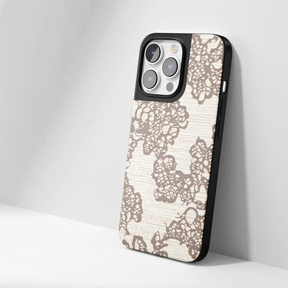 Industry-Level Tough Matte Flowers iPhone Case