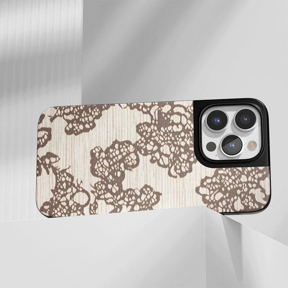 Industry-Level Tough Matte Flowers iPhone Case