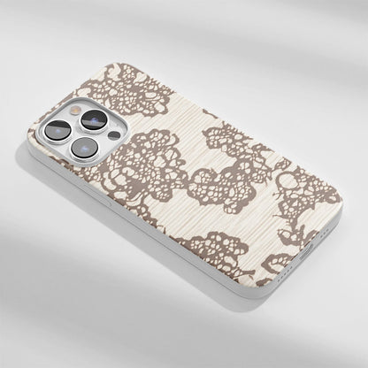 Latest 3rd-Generation Crystal Tough Glossy Flowers iPhone Case