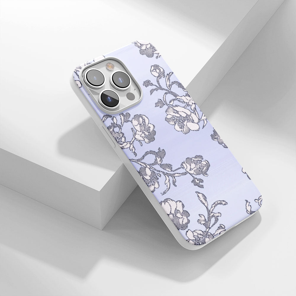 Latest 3rd-Generation Crystal Tough Glossy Flowers iPhone Case