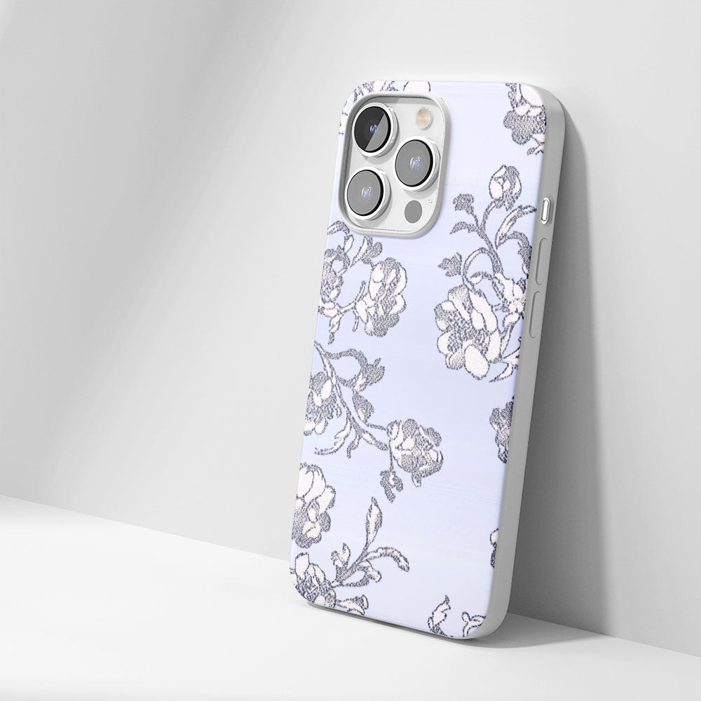 Latest 3rd-Generation Crystal Tough Glossy Flowers iPhone Case