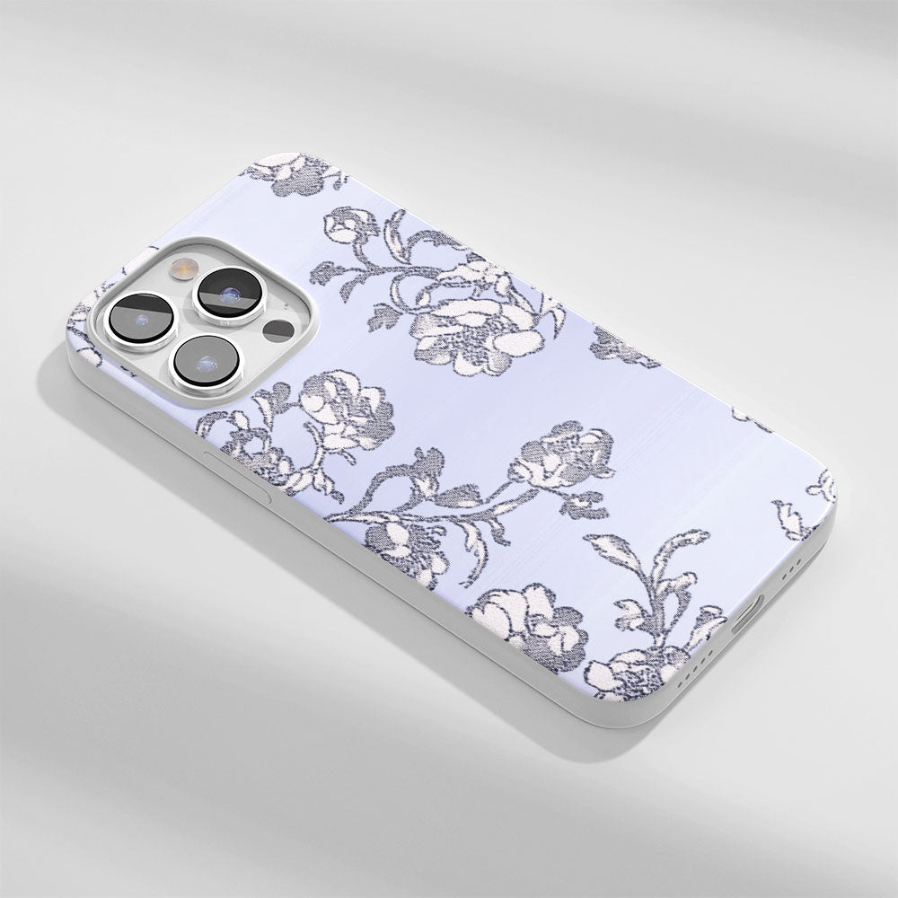 Latest 3rd-Generation Crystal Tough Glossy Flowers iPhone Case