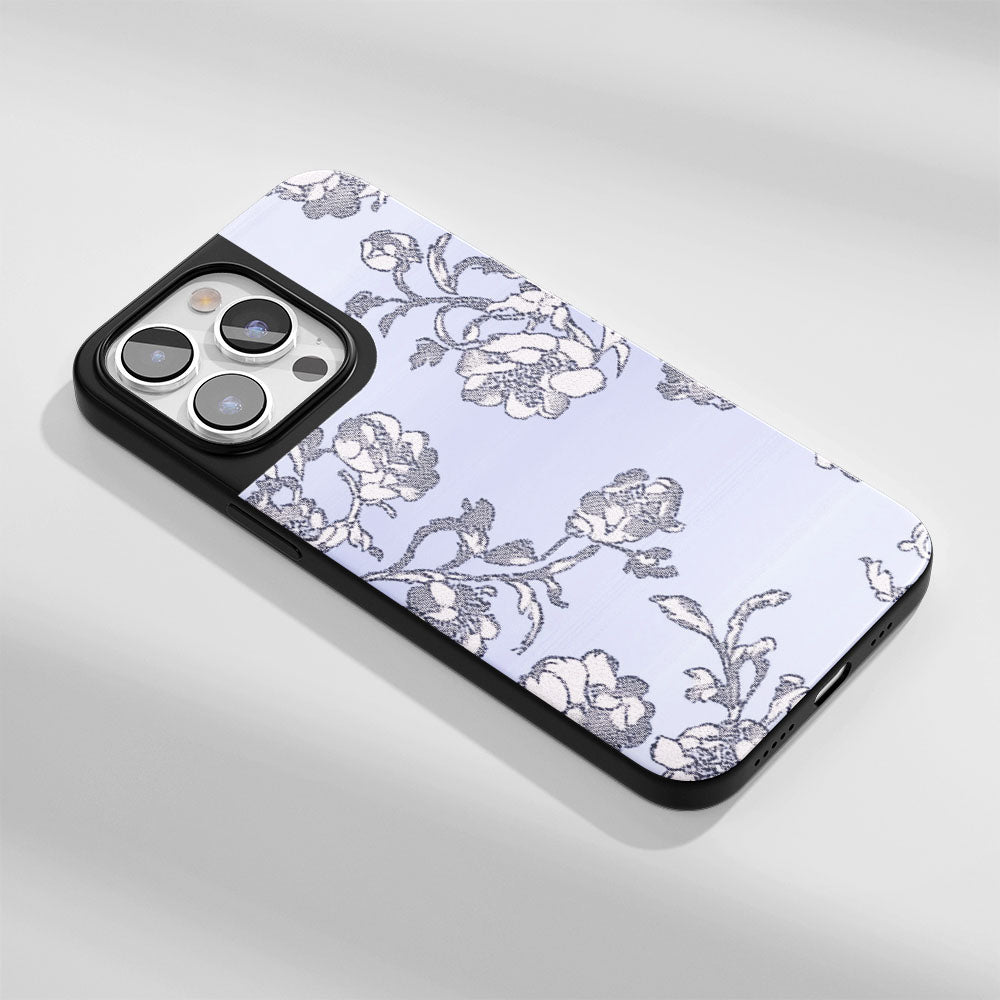 Industry-Level Tough Matte Flowers iPhone Case