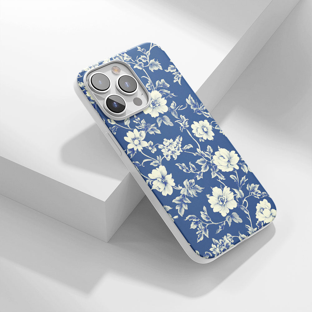 Latest 3rd-Generation Crystal Tough Glossy Flowers iPhone Case