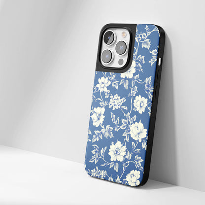 Industry-Level Tough Matte Flowers iPhone Case