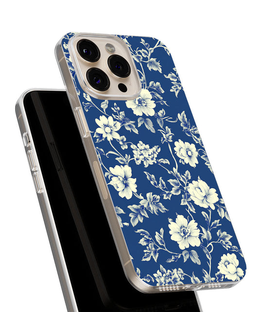 Latest 3rd-Generation Crystal Tough Glossy Flowers iPhone Case (MagSafe-Compatible)