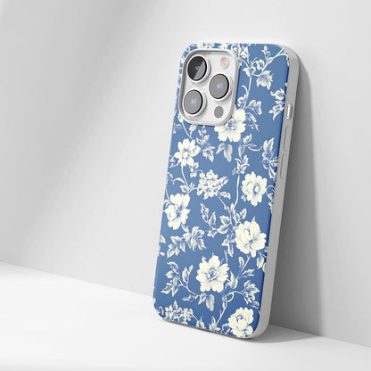 Latest 3rd-Generation Crystal Tough Glossy Flowers iPhone Case