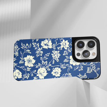 Industry-Level Tough Matte Flowers iPhone Case