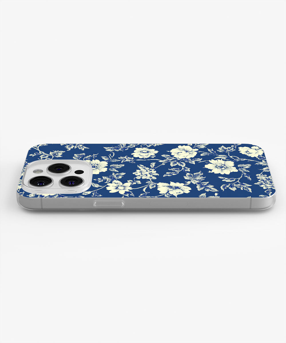 Latest 3rd-Generation Crystal Tough Glossy Flowers iPhone Case (MagSafe-Compatible)