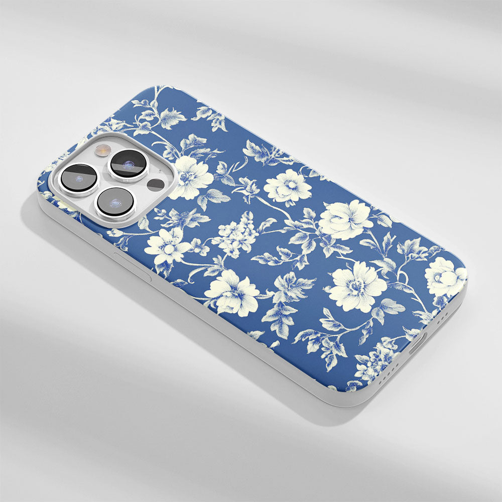 Latest 3rd-Generation Crystal Tough Glossy Flowers iPhone Case