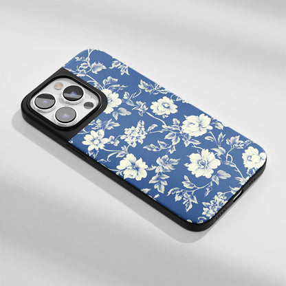 Industry-Level Tough Matte Flowers iPhone Case