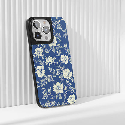 Industry-Level Tough Matte Flowers iPhone Case