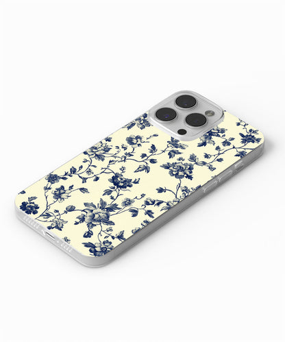 Latest 3rd-Generation Crystal Tough Glossy Flowers iPhone Case (MagSafe-Compatible)