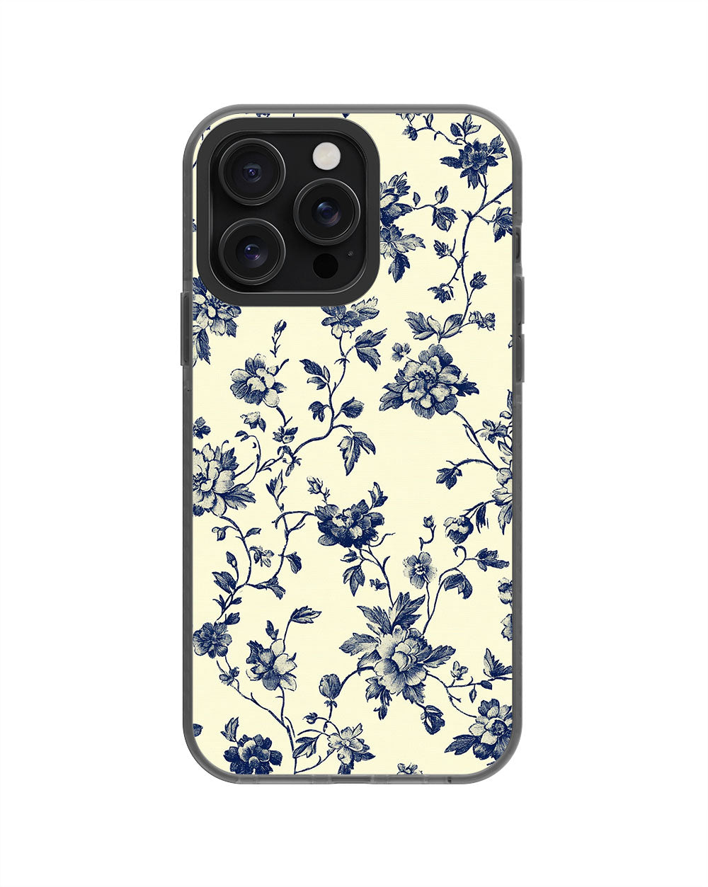 Latest 3rd-Generation Pop Tough Matte Flowers iPhone Case (MagSafe-Compatible) [Back Cover Only]
