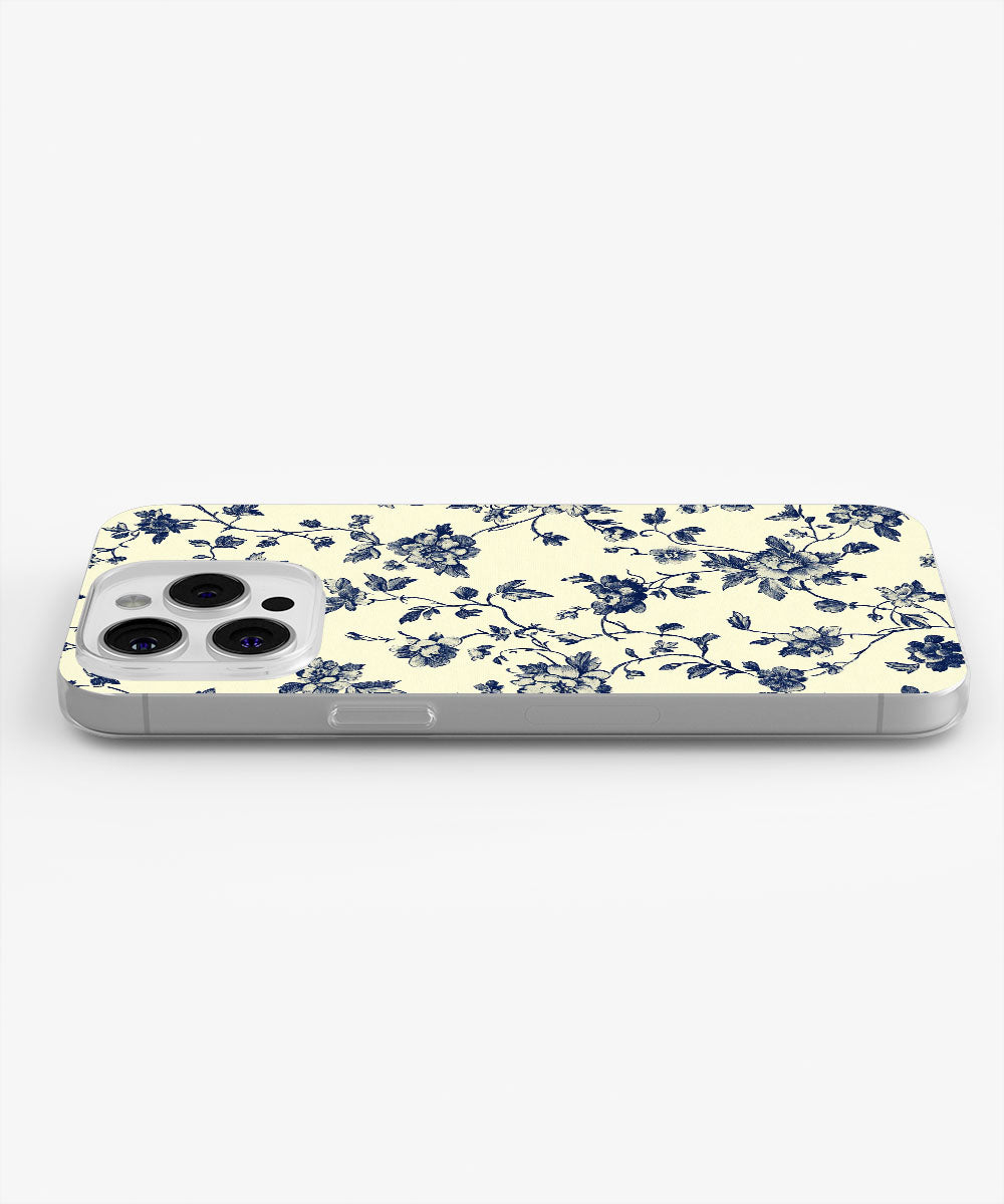 Latest 3rd-Generation Crystal Tough Glossy Flowers iPhone Case (MagSafe-Compatible)